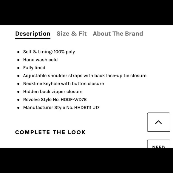 NWOT Revolve X House of Harlow Maxi - Picture 4 of 8